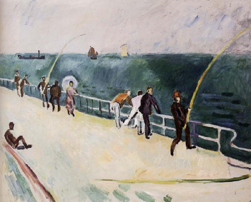 Dufy Raoul Les Pecheurs a La Ligne